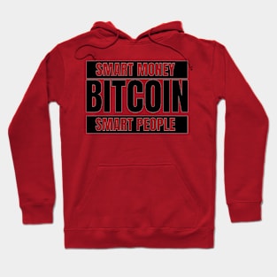 Bitcoin Smart Money Smart People Black Hoodie